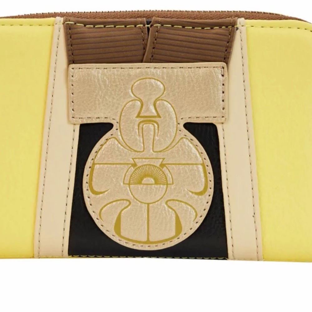 Loungefly Star Wars Luke Skywalker Medal Ceremony Zip Around Wallet.